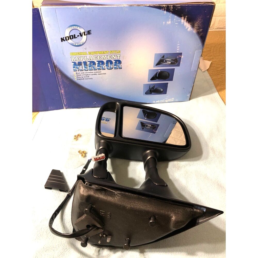 NIB Kool Vue Tow Mirror 02-07 Ford F250 F350 F450 Super Duty Driver Power Heated